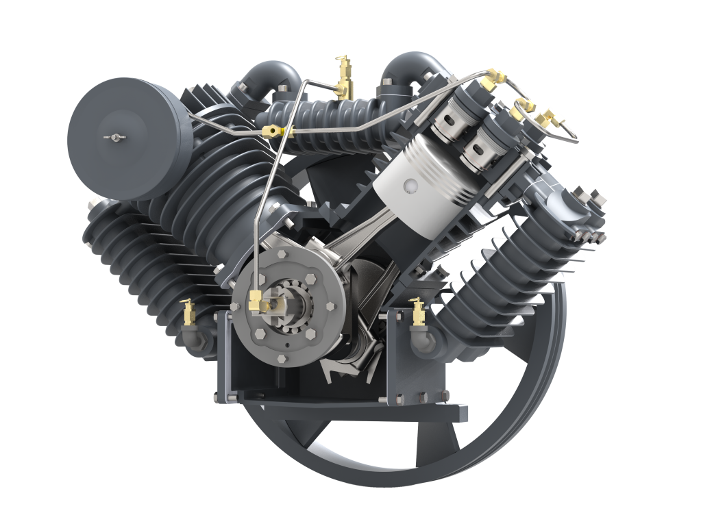 Piston Compressor BL-60 10HP/80 Gallon Vertical 1 Phase