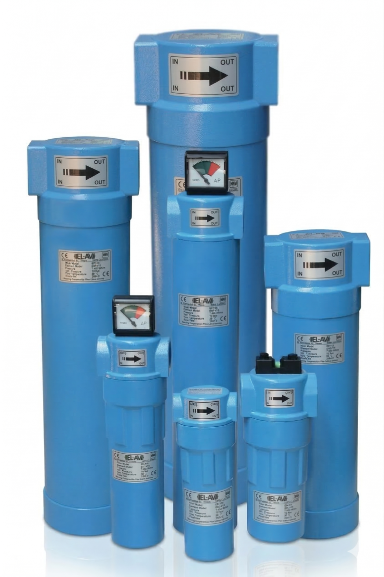 EL-AV EF Series Inline Air Filter 388 CFM - Grade CF