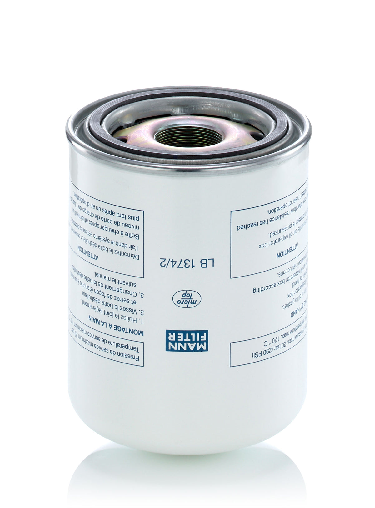 Genuine MANN-FILTER Air/Oil Separator LB 1374/2