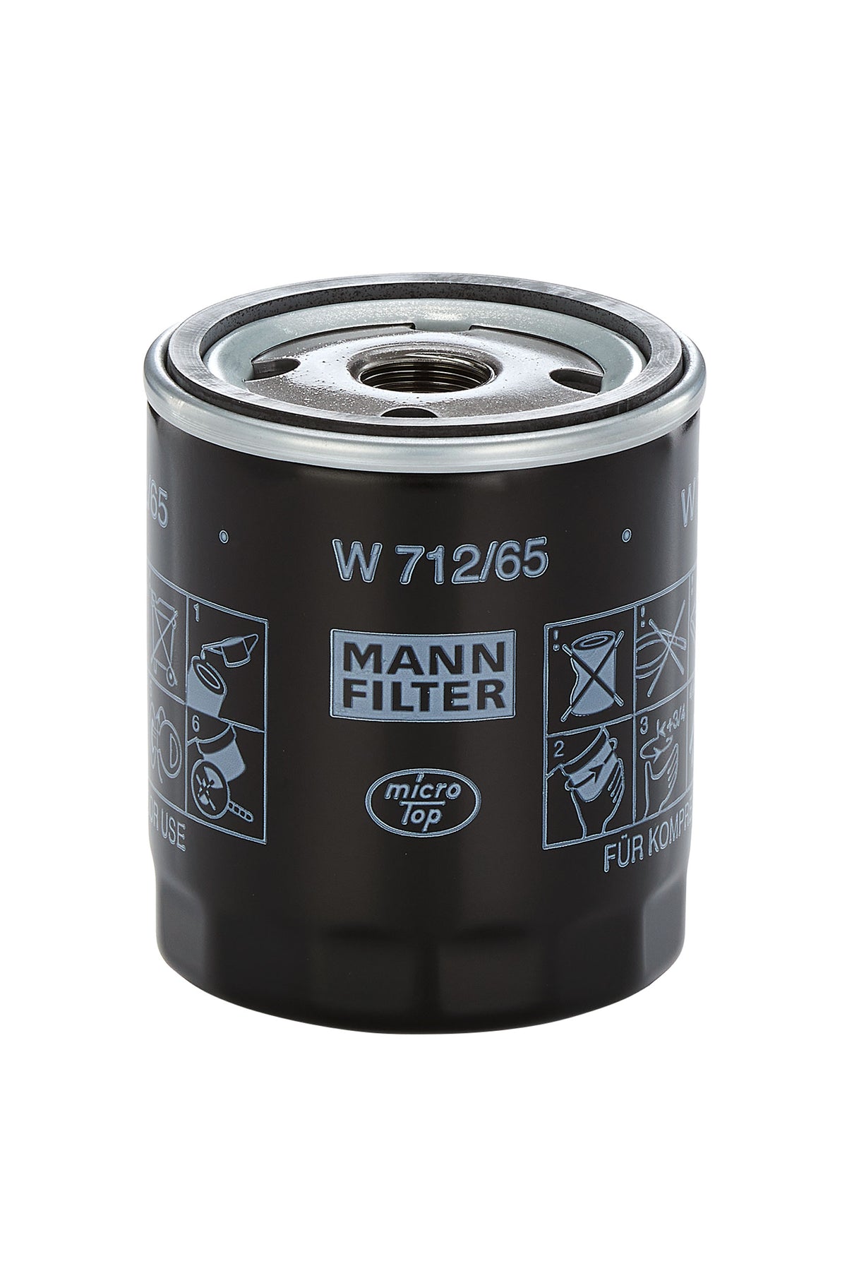 Genuine MANN-FILTER Oil Filter W712/65