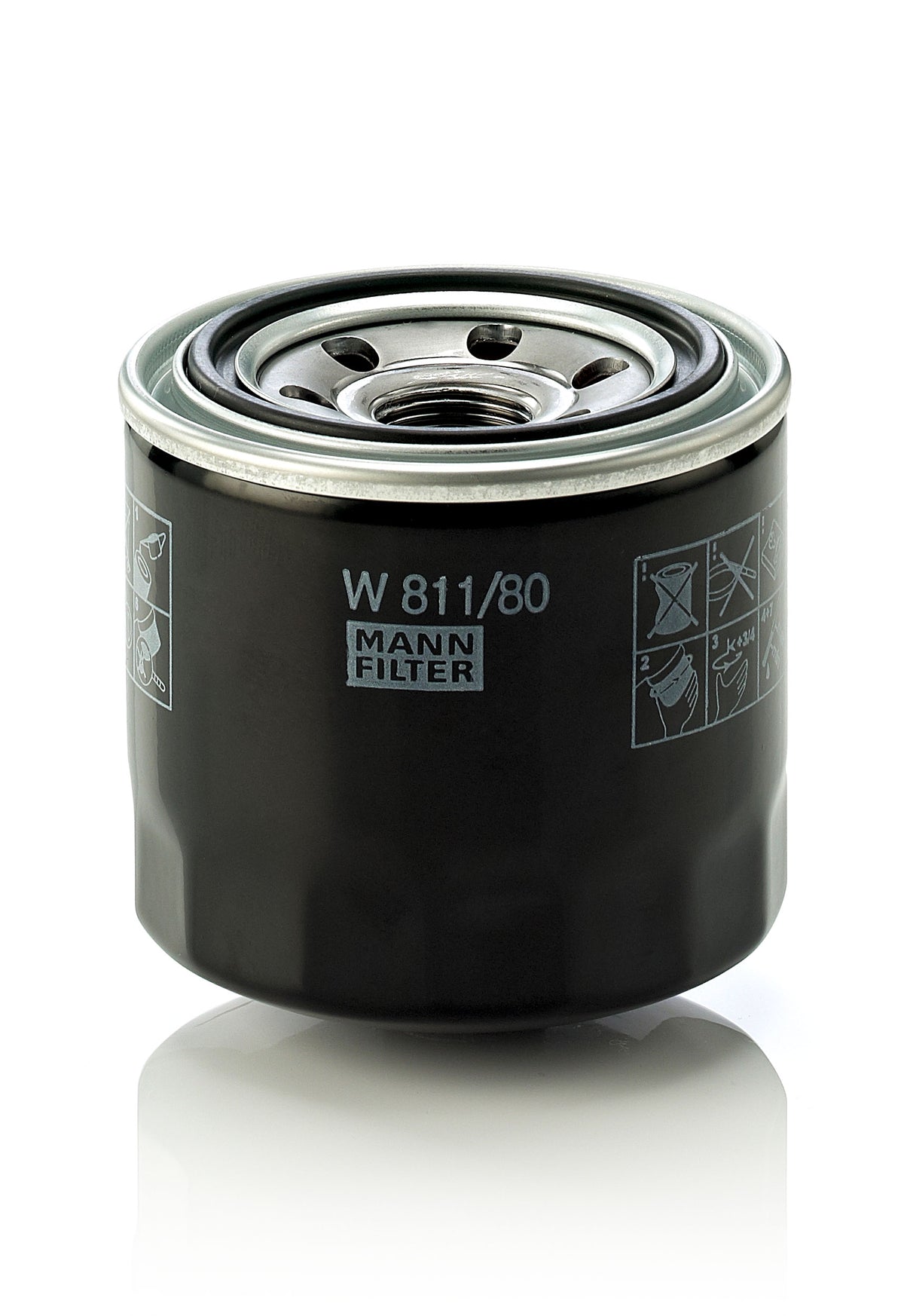 Genuine MANN-FILTER Oil Filter W811/80