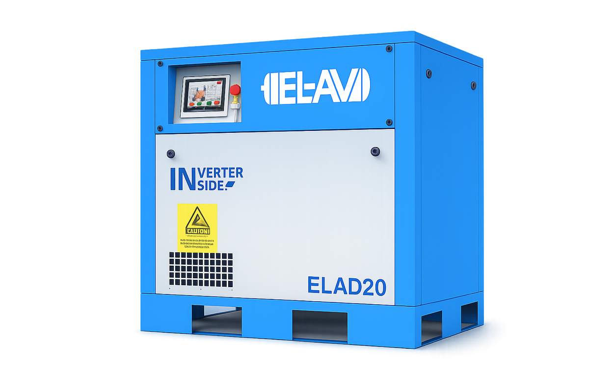EL+ 20HP PM VFD Rotary Screw Compressor - Permanent Magnet Variable Speed