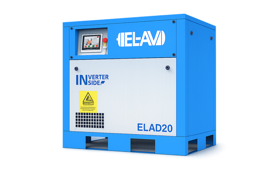 EL+ 15HP PM VFD Rotary Screw Compressor - Permanent Magnet Variable Speed